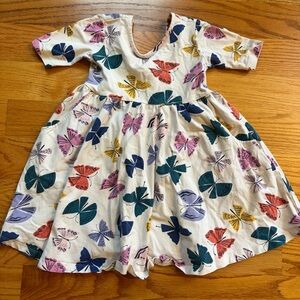 Hanna Andersson butterfly print dress size 4 / 100cm